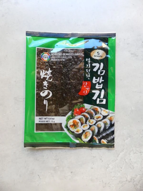 feuille d'algue nori