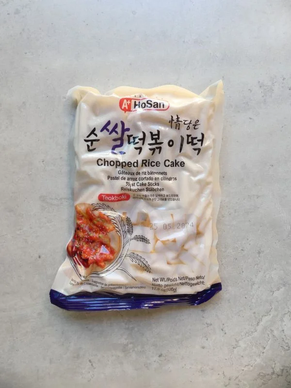 pâte de riz (tteok)